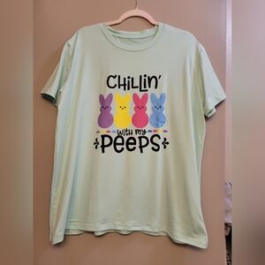 Chillin' with My Peeps T-Shirt - Multicolor